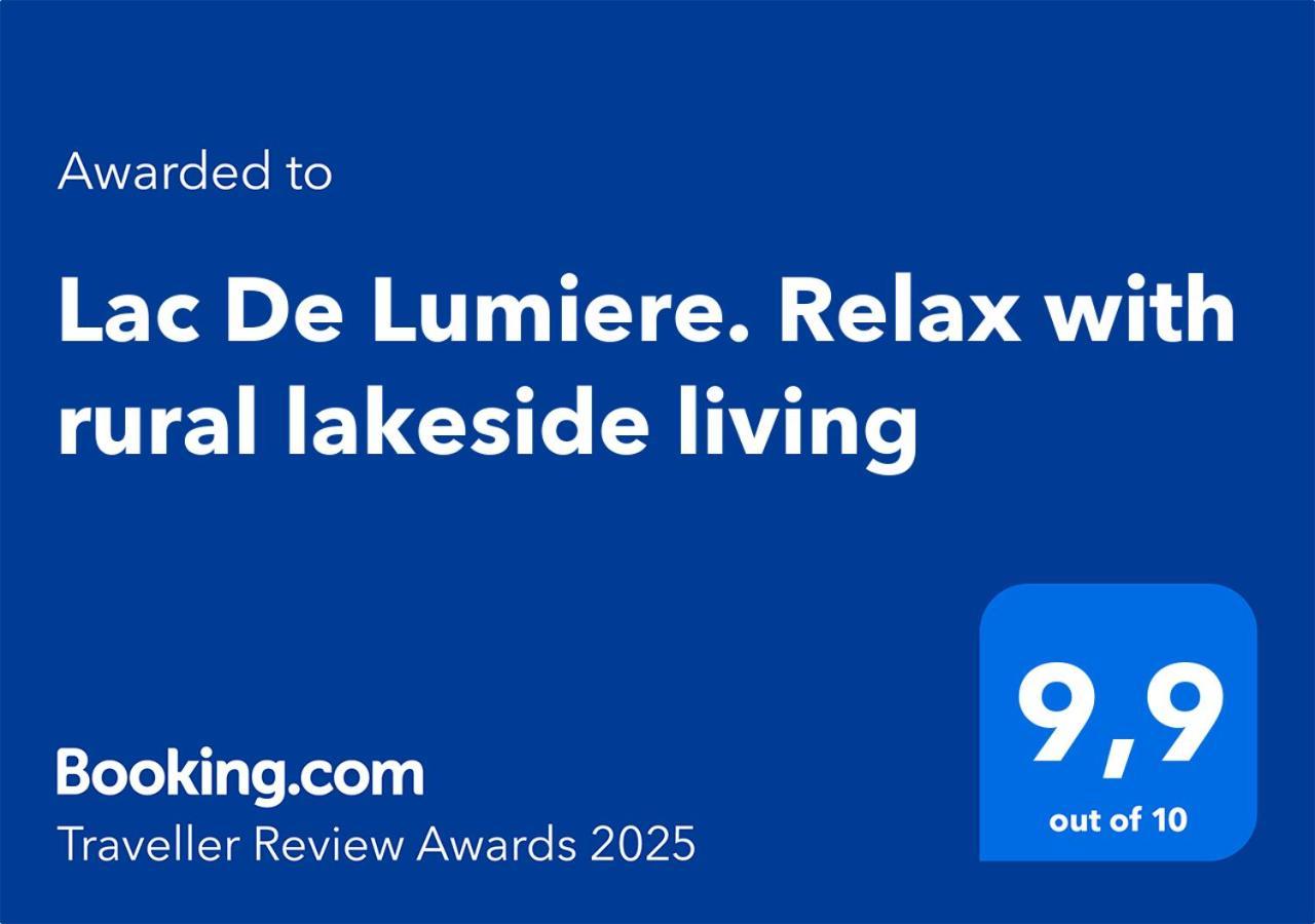 Lac De Lumiere. Relax With Rural Lakeside Living Herry Εξωτερικό φωτογραφία